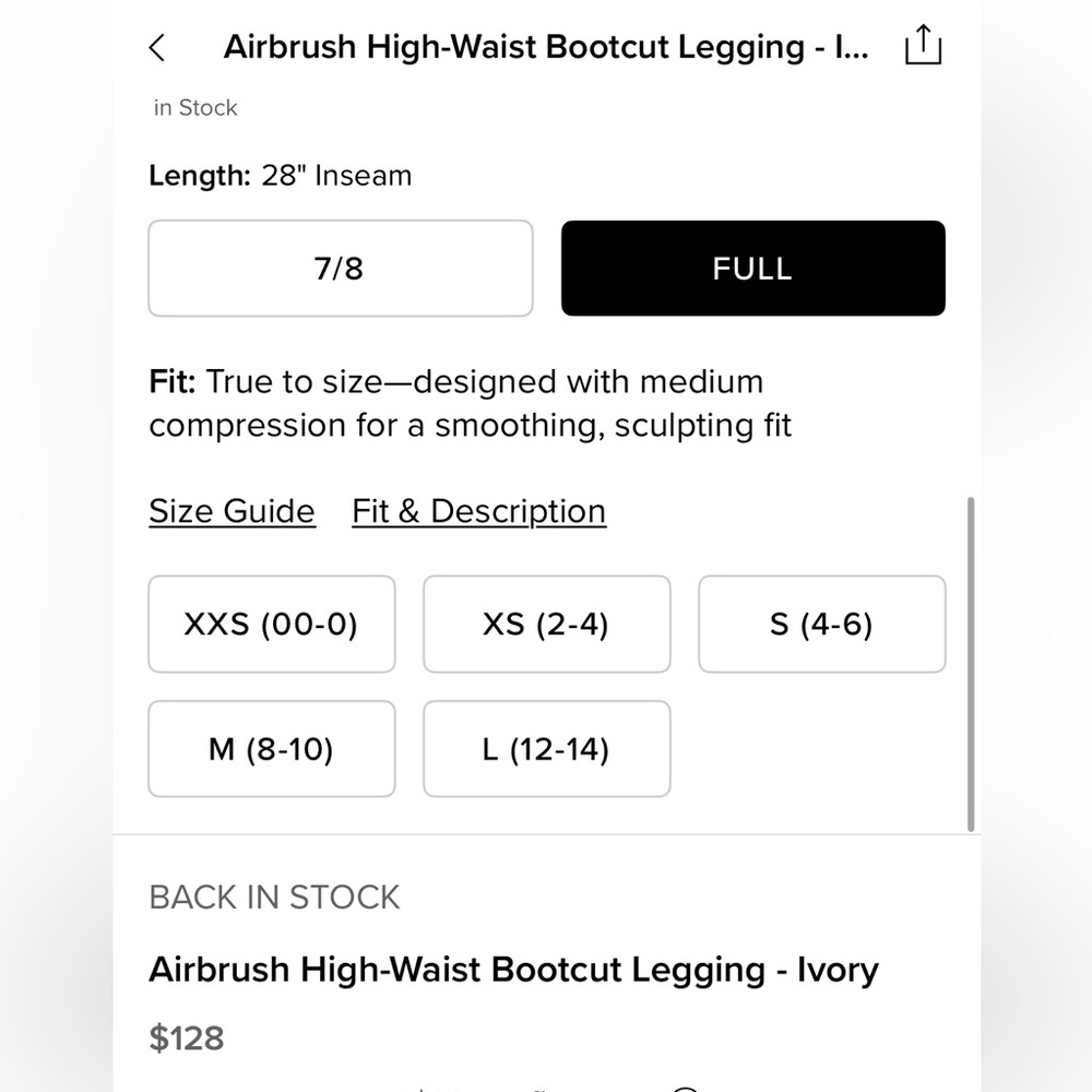 Airbrush High-Waist Bootcut Legging - Picture 10 of 10